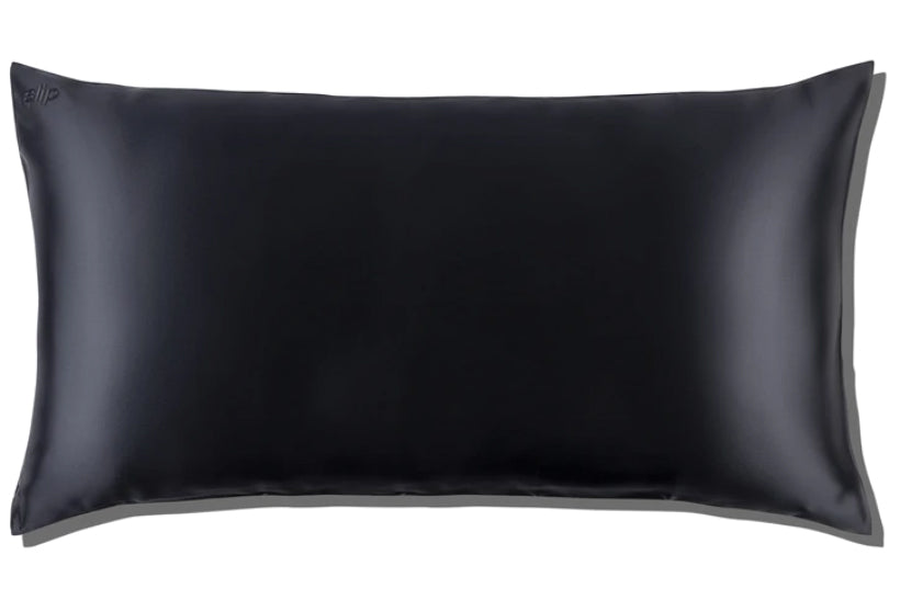 Pure Silk Black Pillowcase#color_black