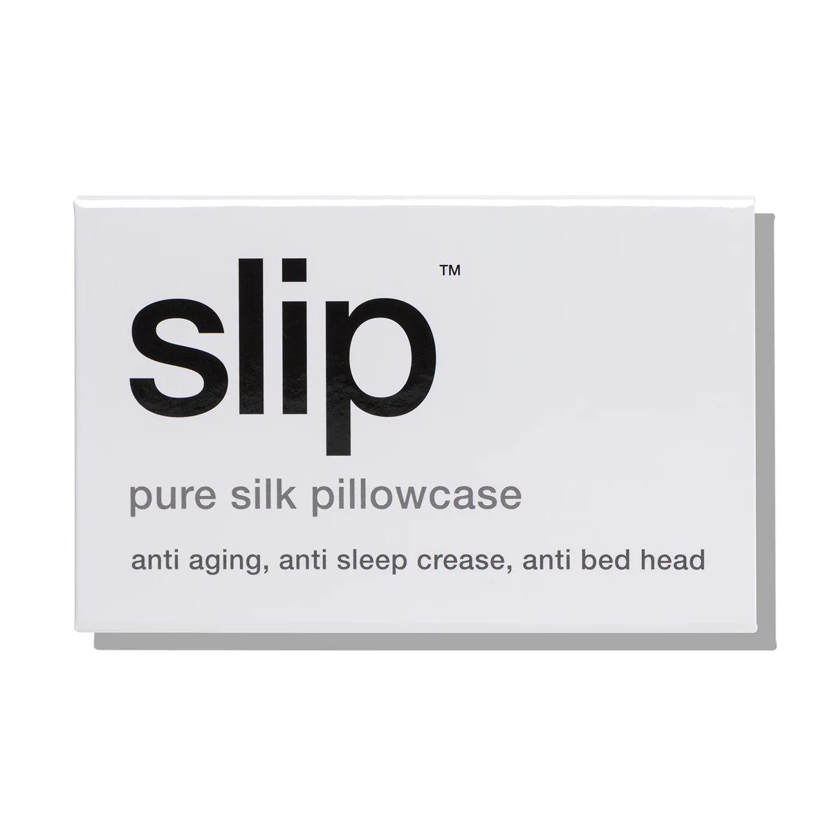 Pure Silk White Pillowcase - Queen 